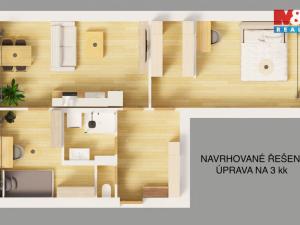 Prodej bytu 2+1, České Budějovice - České Budějovice 3, Pražská tř., 65 m2