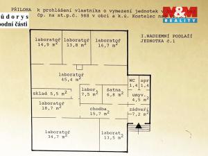 Prodej obchodního prostoru, Kostelec nad Orlicí, Mánesova, 207 m2