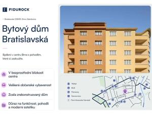 Prodej bytu 1+kk, Brno, Bratislavská, 32 m2