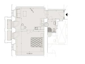 Pronájem bytu 2+kk, Praha - Nové Město, Lípová, 61 m2