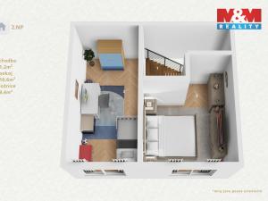 Prodej chaty, Karlovy Vary - Stará Role, 47 m2