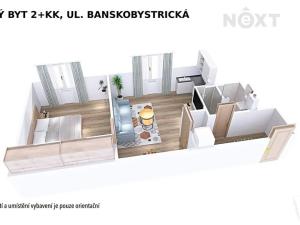 Prodej bytu 2+kk, Šumperk, Banskobystrická, 44 m2