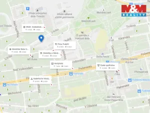 Pronájem bytu 2+1, Praha - Strašnice, U krbu, 55 m2