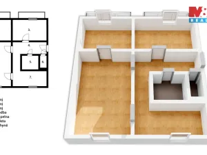 Prodej bytu 3+1, Havířov - Podlesí, Kosmonautů, 70 m2
