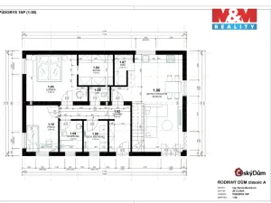 Prodej rodinného domu, Břasy, 75 m2