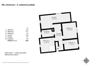 Prodej vícegeneračního domu, Litvínovice, 159 m2