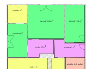 Pronájem kanceláře, Ostrava - Muglinov, Bohumínská, 130 m2
