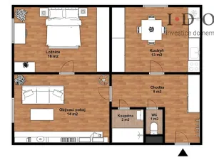 Prodej bytu 2+1, Ostrava, Gustava Klimenta, 55 m2