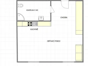 Prodej bytu 1+kk, Štěnovice, Čižická, 27 m2