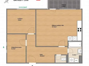 Pronájem bytu 3+kk, Lysá nad Labem, U Cihelny, 65 m2