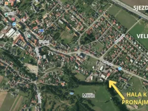 Pronájem výrobních prostor, Měřín, 454 m2