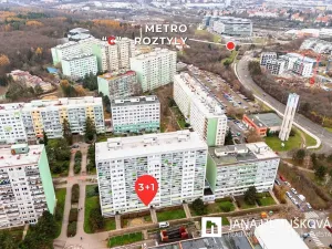 Prodej bytu 3+1, Praha - Chodov, Augustinova, 75 m2