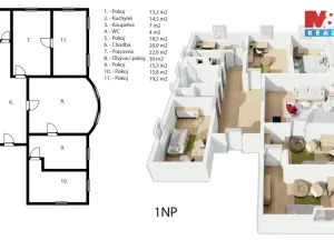 Prodej činžovního domu, Sušice - Sušice II, V Rybníčkách, 420 m2