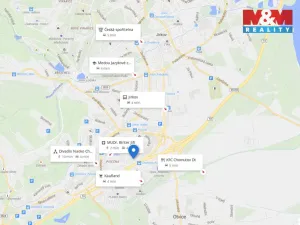 Pronájem bytu 1+1, Chomutov, Jirkovská, 35 m2