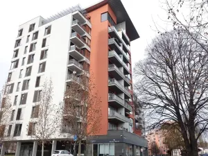 Pronájem bytu 1+kk, Praha - Holešovice, Jankovcova, 43 m2