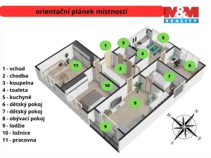 Prodej bytu 5+1, Světlá nad Sázavou, Na Bradle, 92 m2