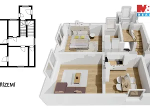 Prodej rodinného domu, Dobrovice - Sýčina, 129 m2