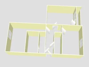 Pronájem bytu 2+1, Jirkov, Generála Svobody, 58 m2