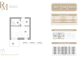 Prodej bytu 1+kk, Lipník nad Bečvou, Mánesova, 25 m2