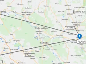 Pronájem bytu 2+1, Vamberk, Struha, 49 m2