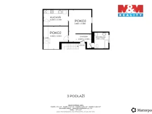 Prodej bytu 2+1, Ostrava - Koblov, Žabník, 58 m2