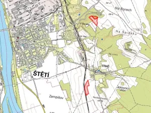Prodej pole, Štětí, 15889 m2
