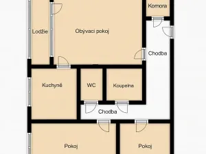 Prodej bytu 3+1, Kopřivnice, 17. listopadu, 66 m2