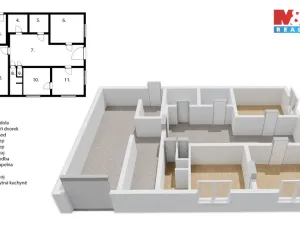 Prodej rodinného domu, Damníkov, 105 m2