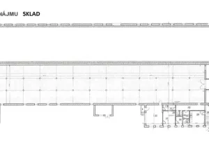 Pronájem skladu, Kateřinice, 280 m2