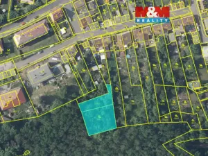 Prodej pozemku pro bydlení, Bílina, 1101 m2