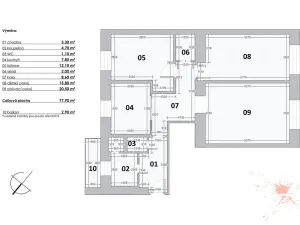 Prodej bytu 3+1, Praha - Libeň, Lihovarská, 78 m2