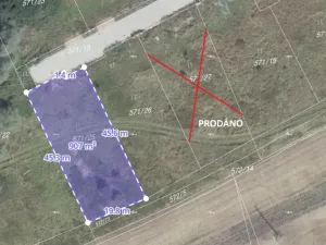 Prodej pozemku pro bydlení, Třebestovice, 907 m2