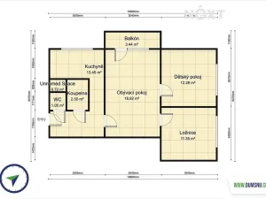 Pronájem bytu 3+1, Zábřeh, Křížkovského, 62 m2