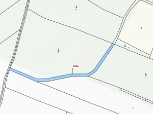 Dražba pozemku, Olešnice, 1135 m2