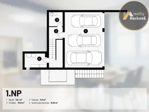 Prodej rodinného domu, Jesenice, Do Potočin, 467 m2