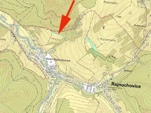 Prodej podílu louky, Rajnochovice, 510 m2
