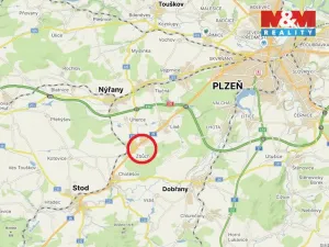 Pronájem komerčního pozemku, Zbůch, 7600 m2