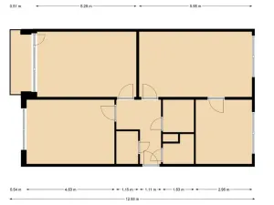 Pronájem bytu 3+1, Stráž pod Ralskem, Okružní, 78 m2