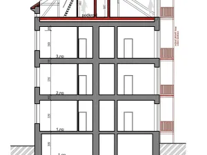 Prodej činžovního domu, Písek, Tyršova, 650 m2