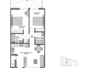 Prodej rodinného domu, San Pedro del Pinatar, Španělsko, 60 m2