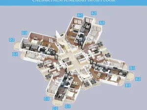 Prodej bytu 2+kk, Trikomo, Kypr, 64 m2