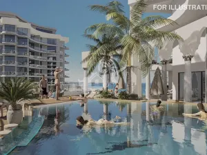 Prodej bytu 1+kk, Trikomo, Kypr, 45 m2