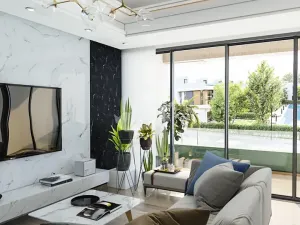 Prodej bytu 1+kk, Trikomo, Kypr, 44 m2