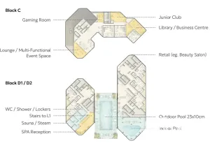 Prodej bytu 1+kk, Larnaka, Kypr, 46 m2