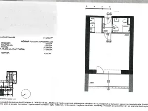 Prodej bytu 1+kk, Janov nad Nisou, 31 m2