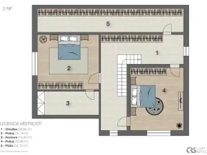 Prodej rodinného domu, Praha - Čakovice, Krystalová, 192 m2