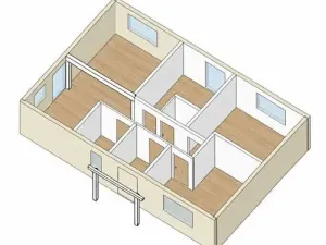 Prodej rodinného domu, Petkovy, 75 m2