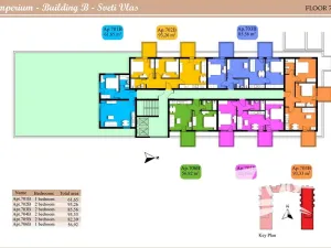 Prodej bytu 3+kk, Sveti Vlas, Bulharsko, 124 m2