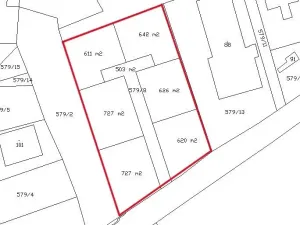 Prodej pozemku pro bydlení, Podbořany, 4457 m2