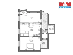 Pronájem bytu 3+kk, Karlovy Vary - Rybáře, Nákladní, 86 m2